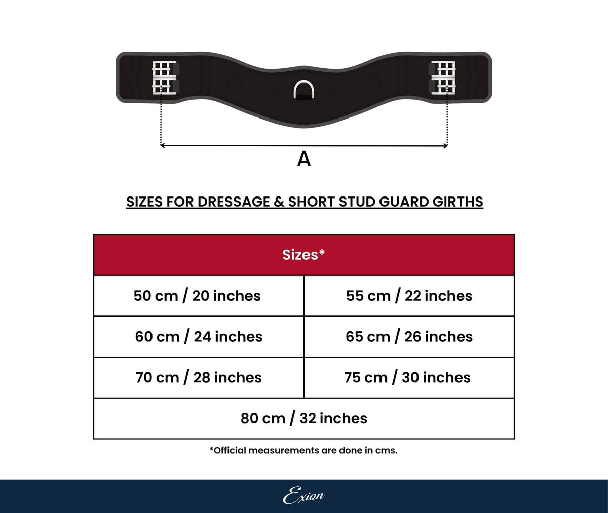 ExionPro 'Joint' Dressage Girth