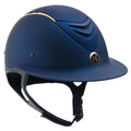 MIPS™ CCS Avance Wide Brim Helmet - Navy Matte with Rose Gold Rail