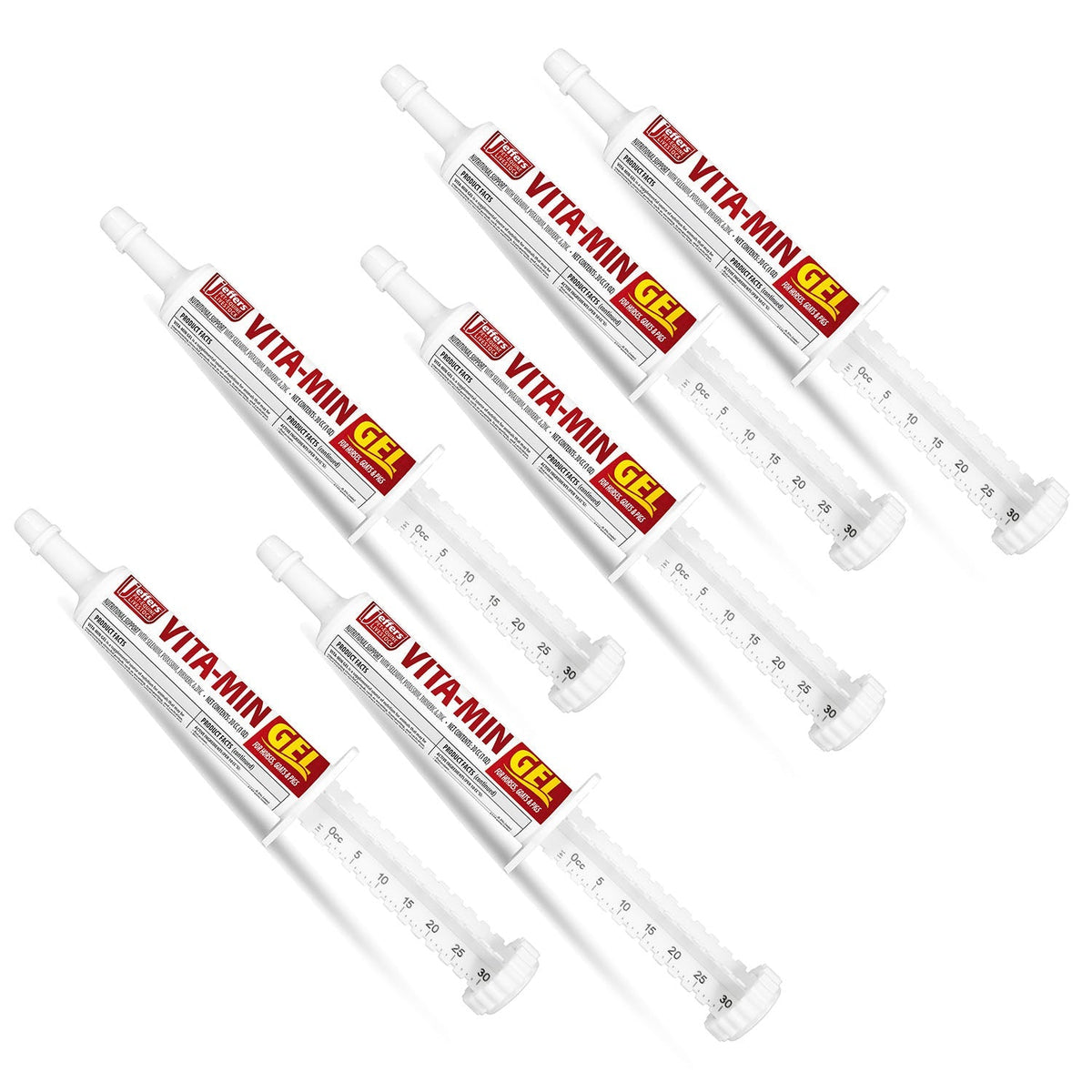 Jeffers Vita-Min Gel with Vit E & B12 for Cattle, Horses, Sheep, Goats & Swine