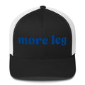 Retro Trucker Cap/Embroidered - More Leg